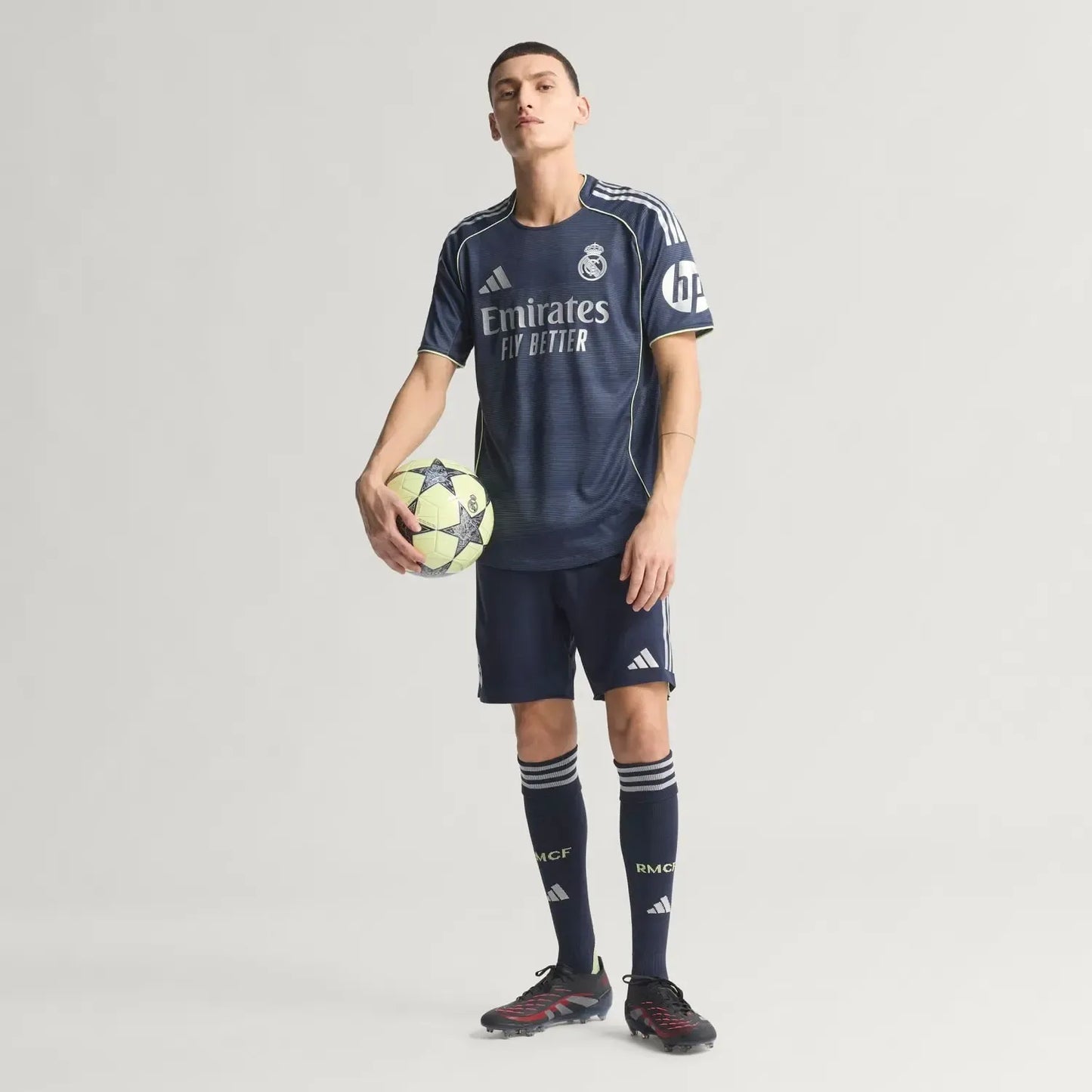 Maillot Real Madrid authentique extérieur 25/26 Bleu marine