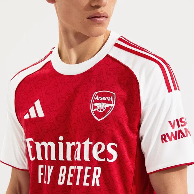 Maillot domicile Arsenal adidas 25/26 authentique 100 %