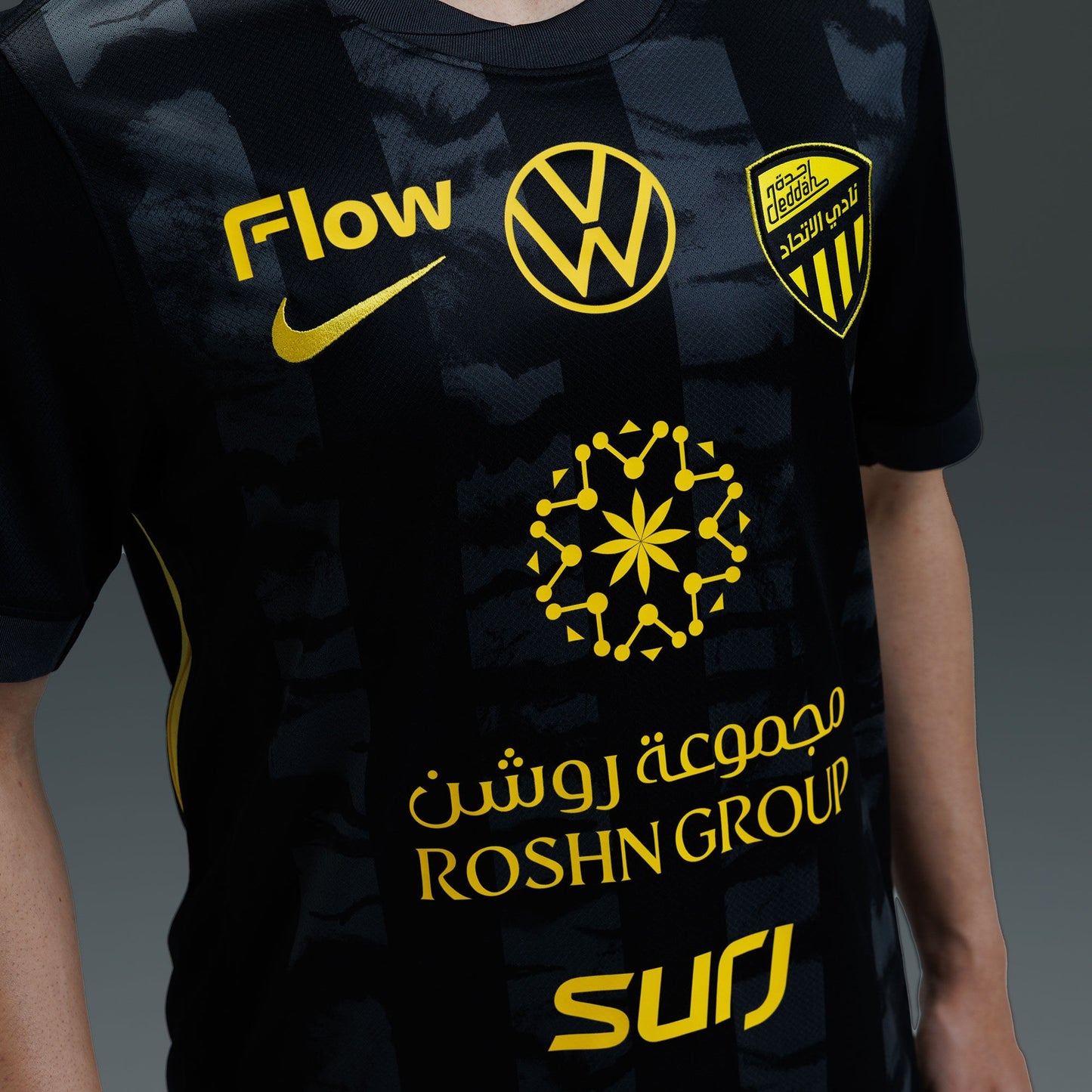 Maillot tiers du stade Al-Ittihad F.C. 2025/26