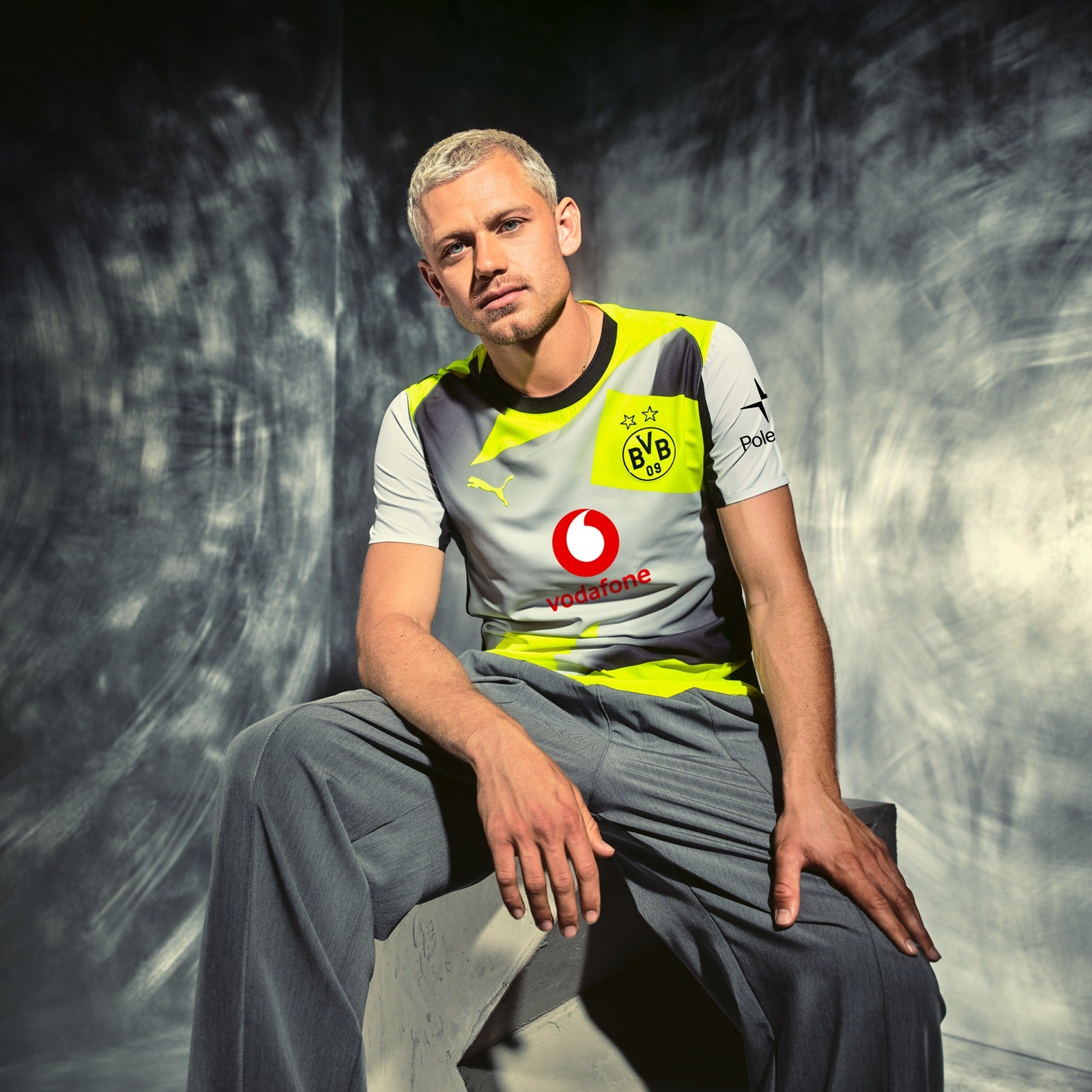 Maillot extérieur authentique du Borussia Dortmund 25-26