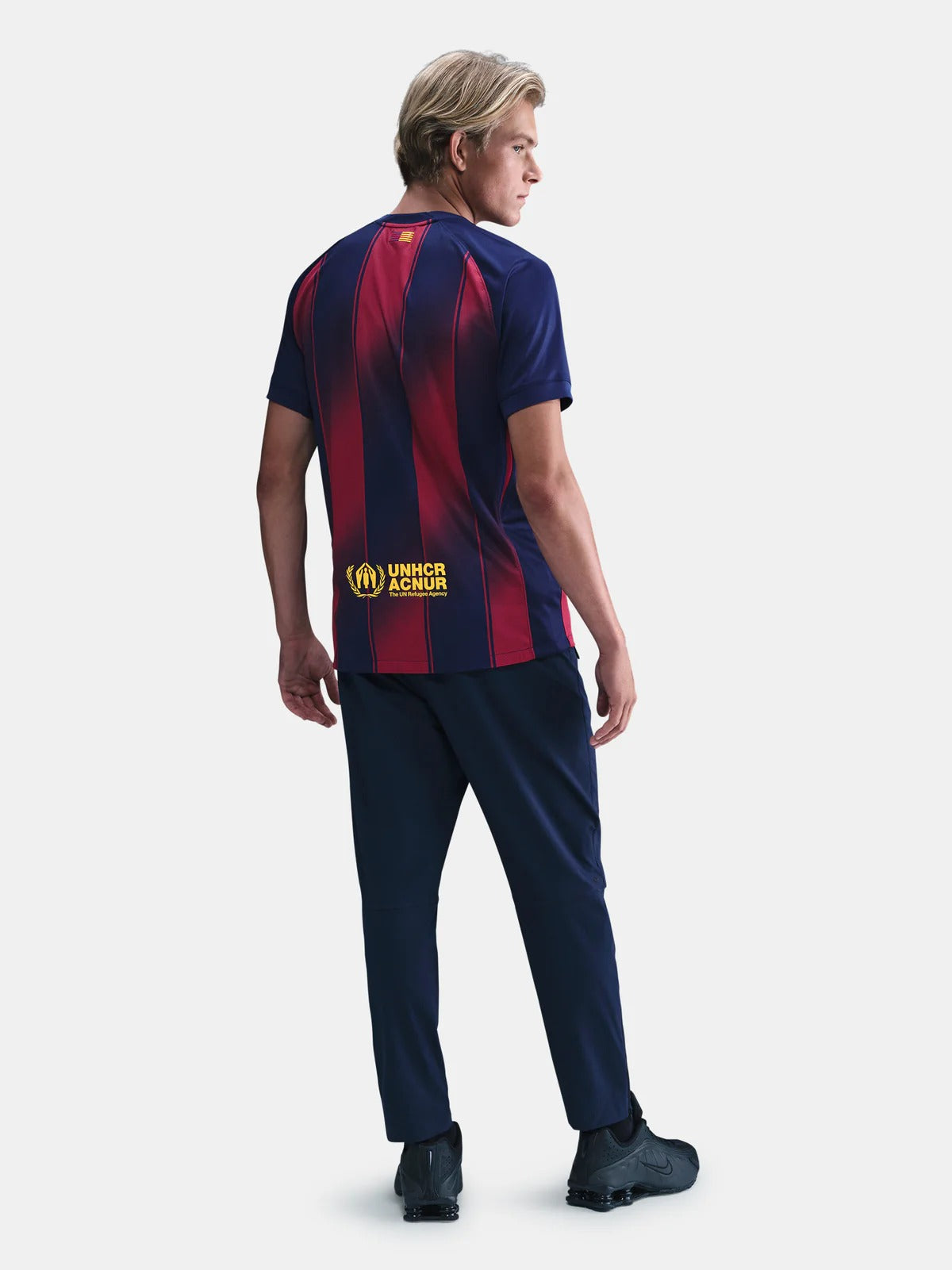 Maillot Domicile FC Barcelone  25/26, qualité Stadium.