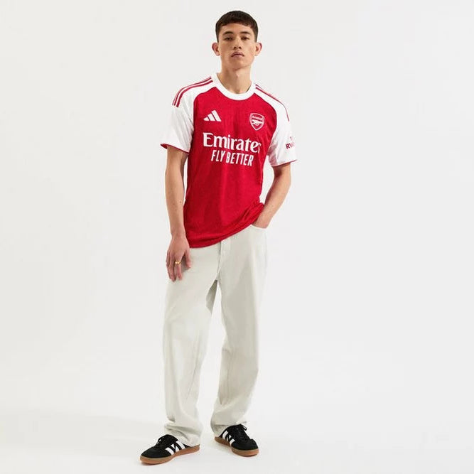 Maillot domicile Arsenal adidas 25/26 authentique 100 %